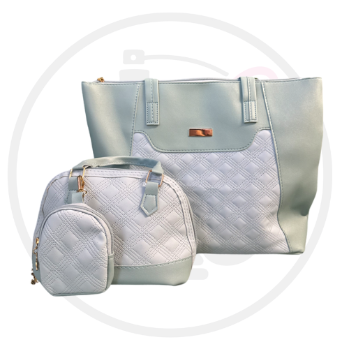 Sage & White Large Tote Bag Set of 3
