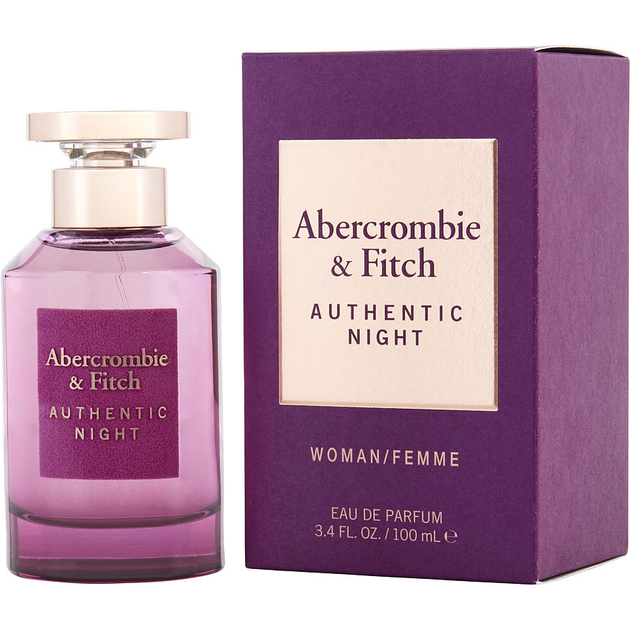 A&F Authentic Night for Women Eau de Parfum 3.4oz