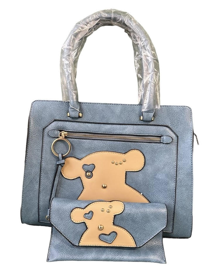 Teddy Large Tote Bag Set of 2