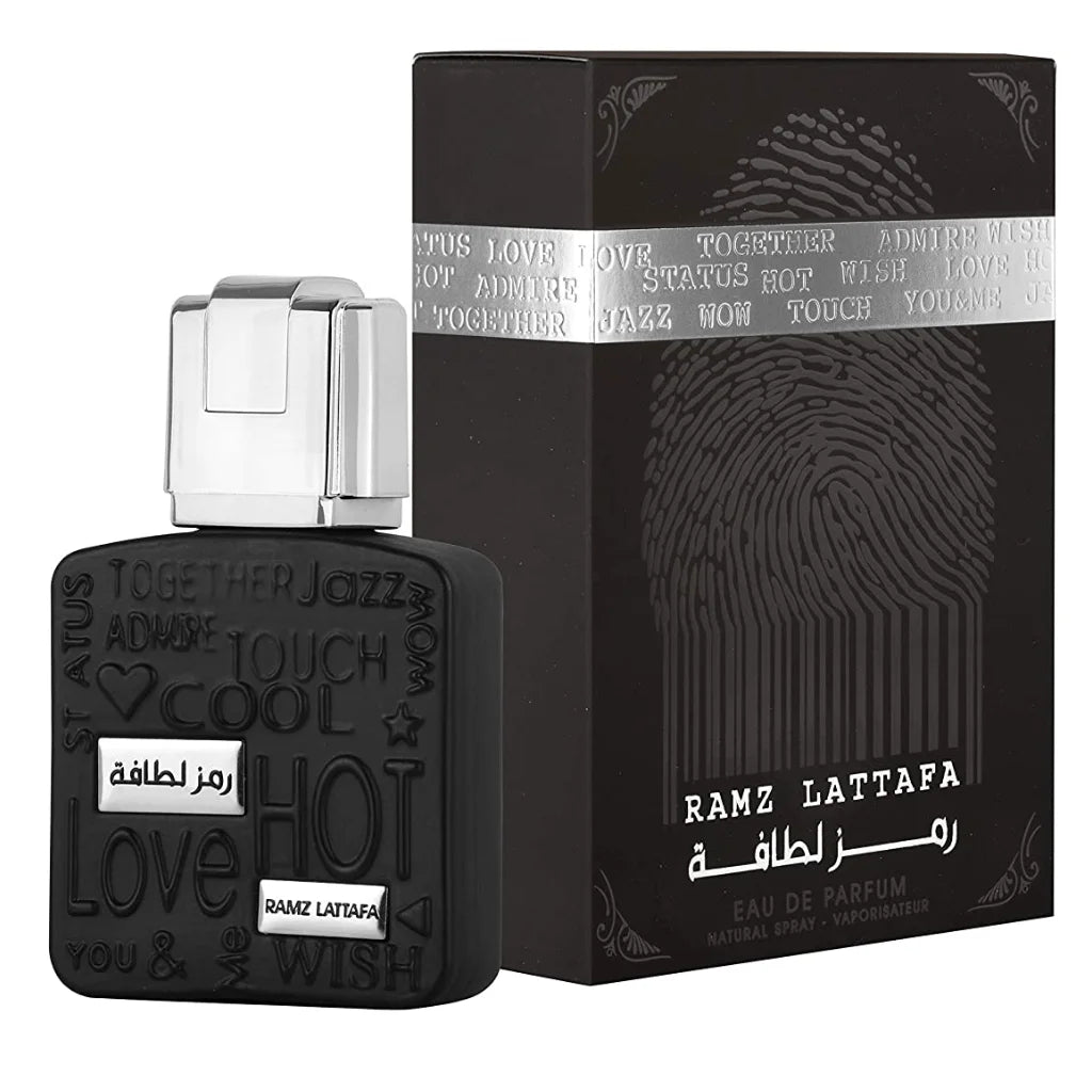 Ramz Lattafa Silver by Lattafa Men 3.4oz EDP