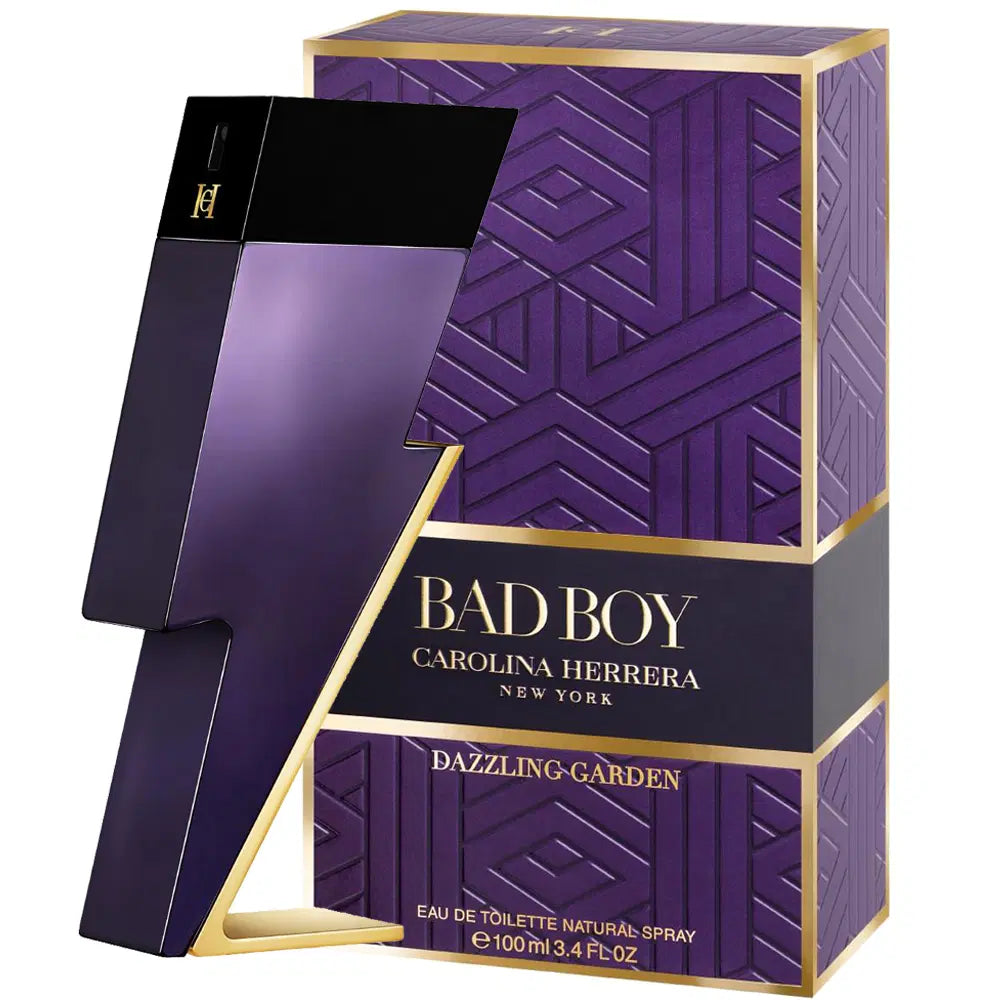 Bad Boy Dazzling Garden by Carolina Herrera Men 3.4oz EDT Le Parfum