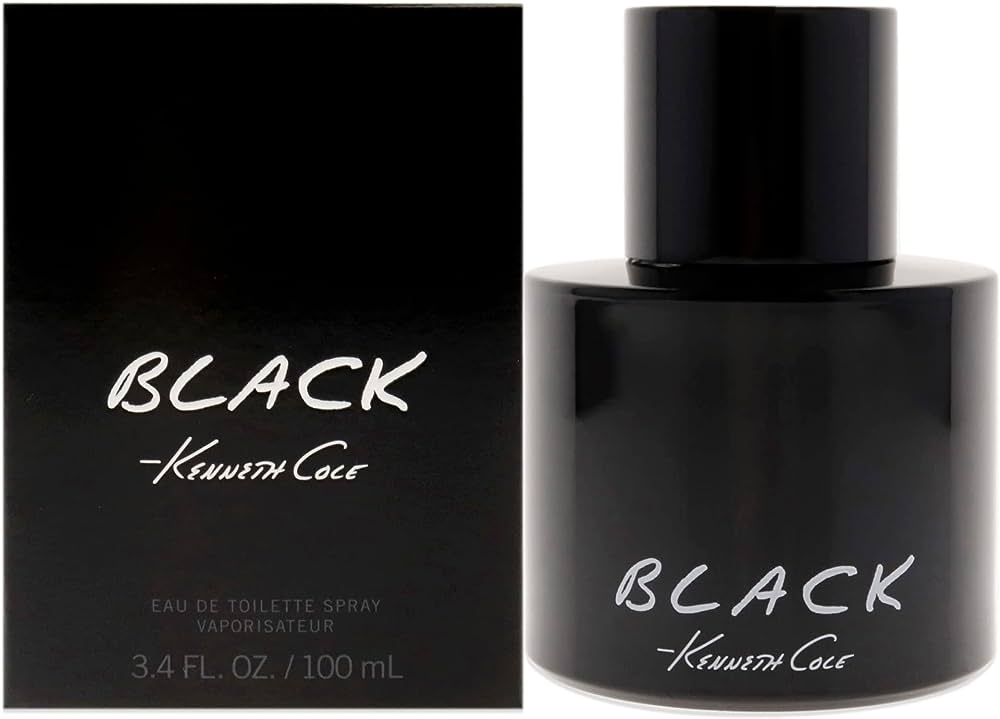 Black for Men by Kenneth Cole Eau de Toilette 3.4oz