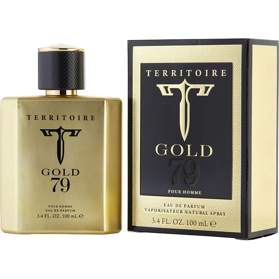 Territoire Gold for Men Eau de Parfum 3.4oz