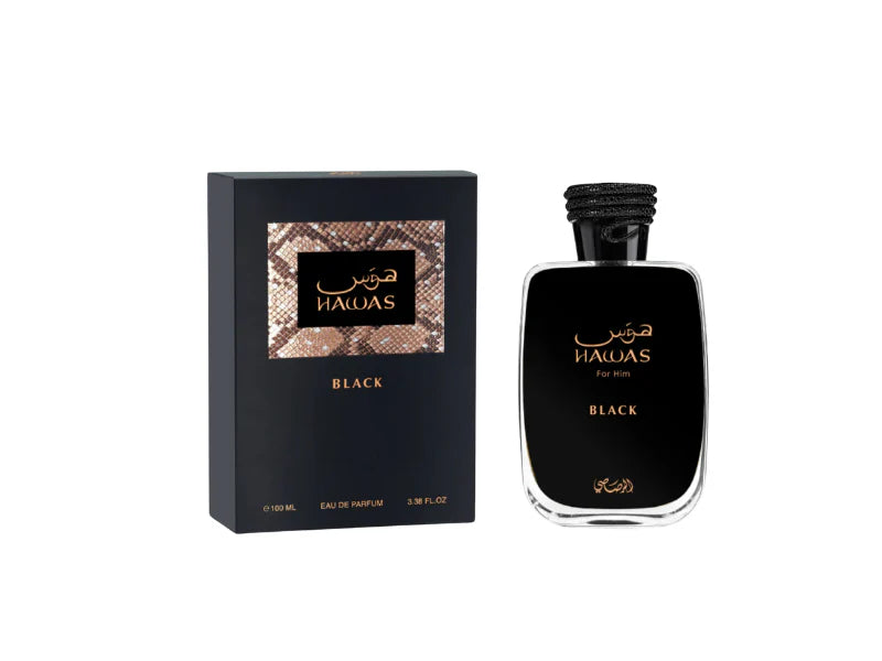 Hawas Black by Rasasi 3.3oz EDP