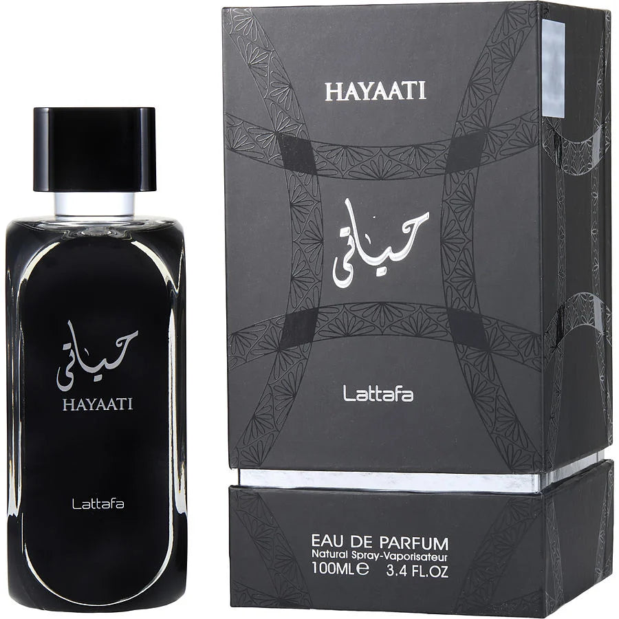 Hayaati Al Maleky for Men by Lattafa Eau de Parfum 3.4oz