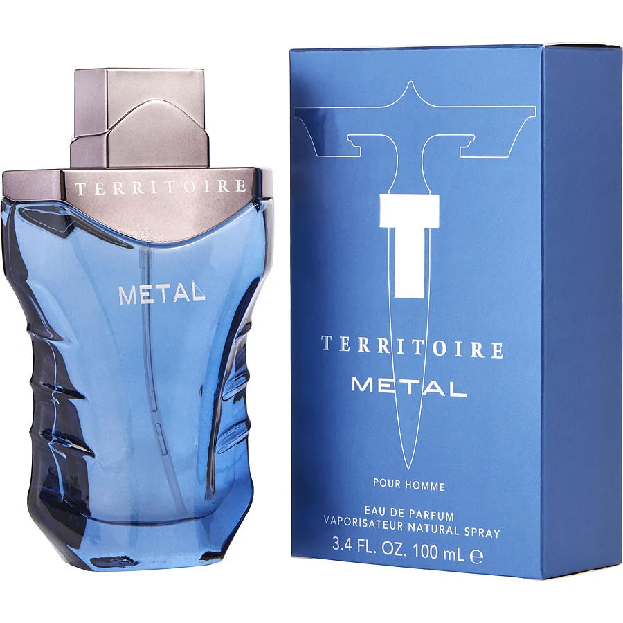 Territoire Metal for Men Eau de Parfum 3.4oz