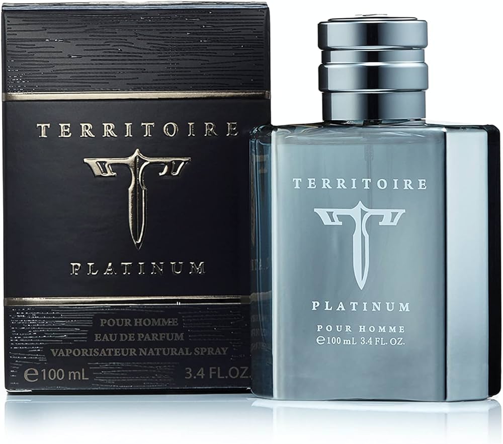 Territoire Platinum for Men Eau de Parfum 3.4oz