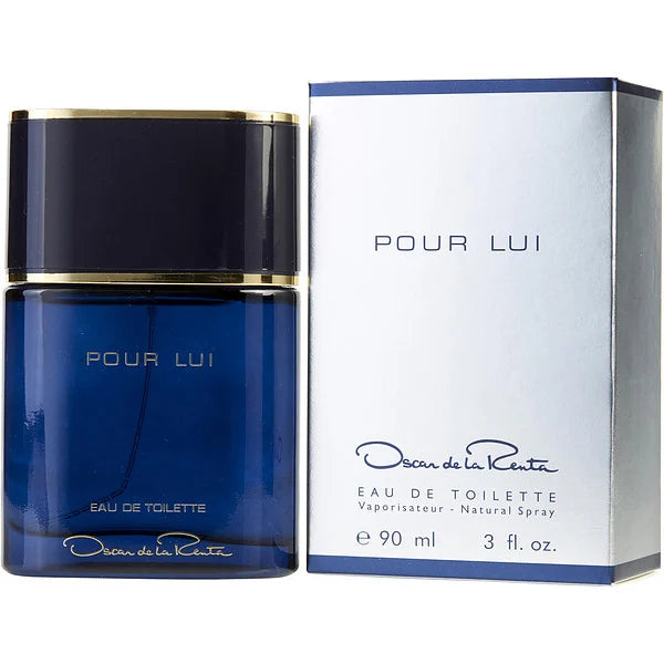 Pour Lui for Men by Oscar de la Renta Eau de Toilette 3oz