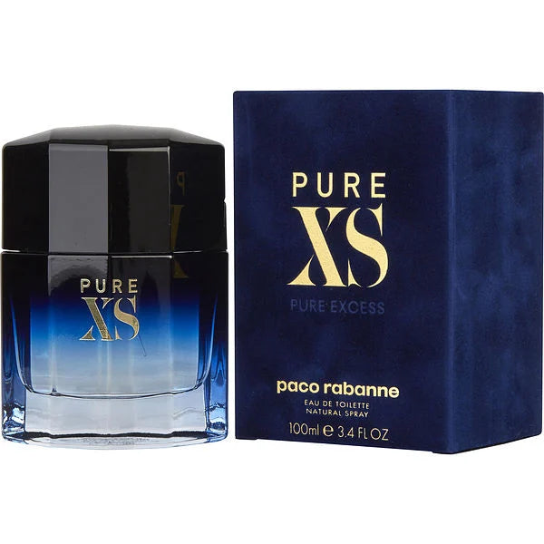 Pure XS for Men by Paco Rabbane Eau de Toilette 3.4oz