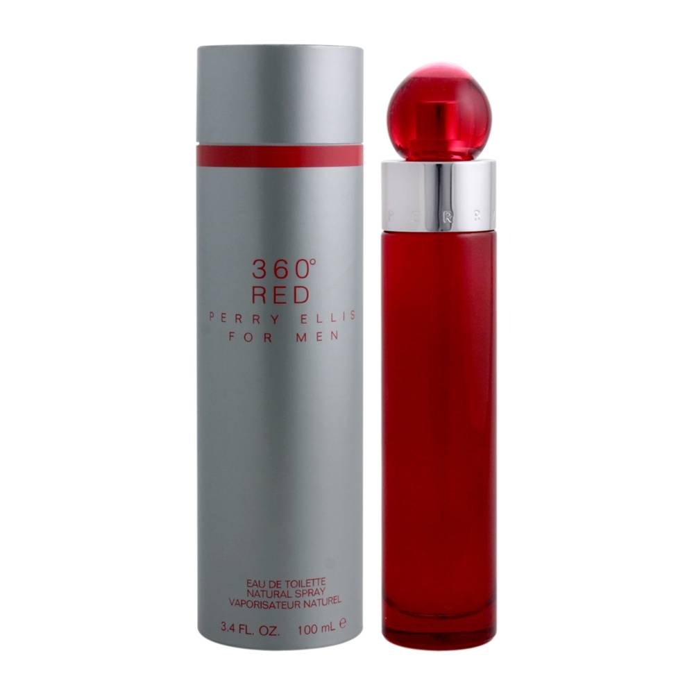 360 Red by Perry Ellis for Men Eau de Toilette 3.4oz