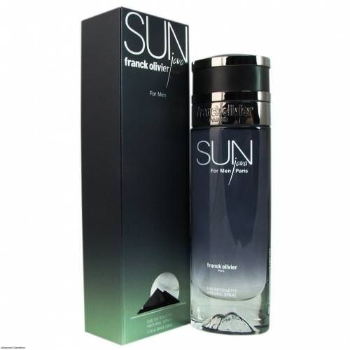 Sun Java for Men by Franck Olivier Eau de Toilette 2.5oz