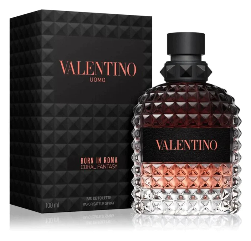 Born In Roma Coral Fantasy by Valentino M 3.4 0z EDT