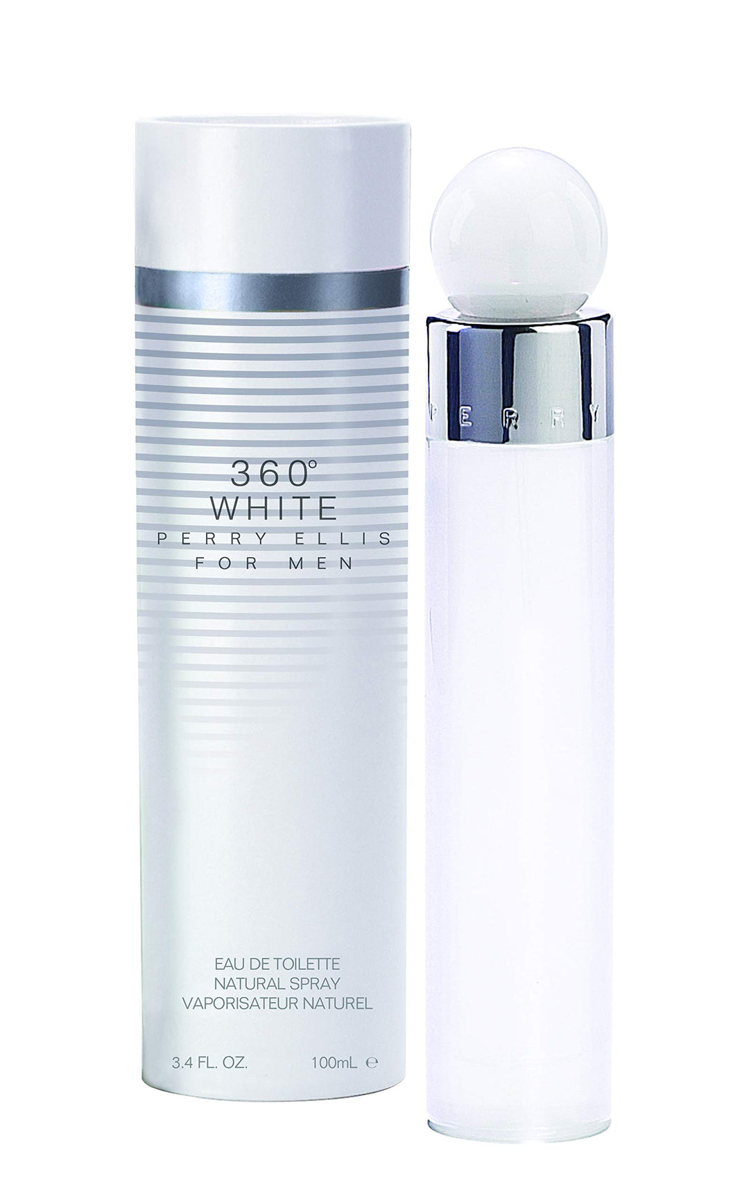 360 White for Men by Perry Ellis for Men Eau de Toilette 3.4oz