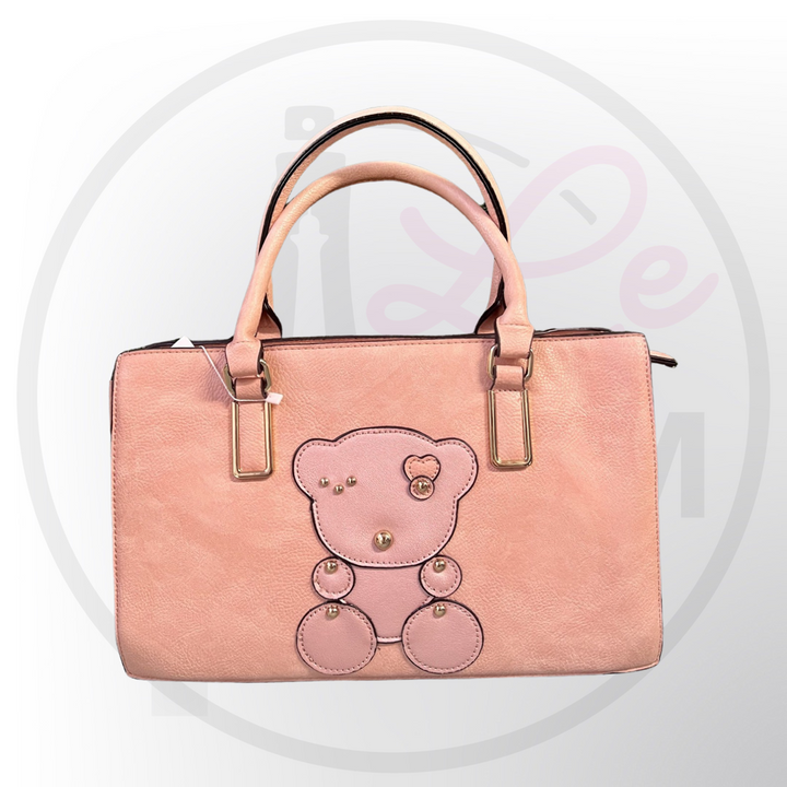 Teddy Rectangular Tote Bag Set of 3