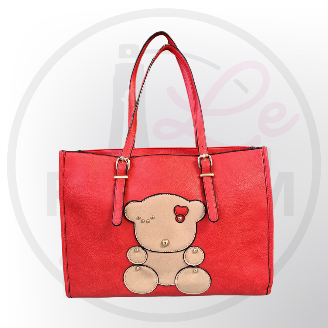 Teddy Large Tote Bag Set of 3