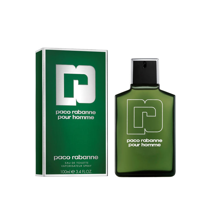 Paco Rabbane Pour Homme For Men Eau de Toilette 3.4oz